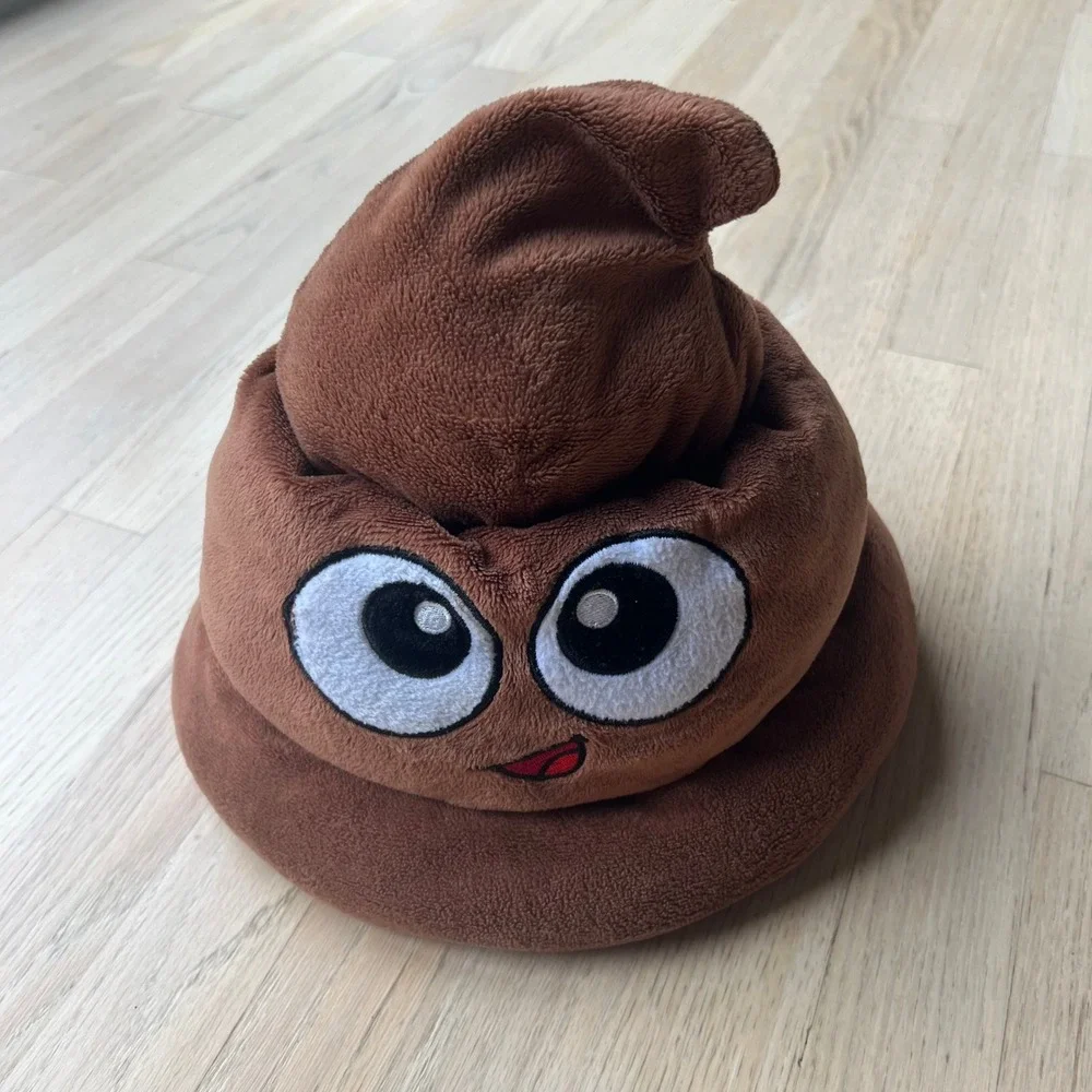 Fiesta Stinky Hat Brown Poop Emoji Plush Novelty Costume Accessory C17319